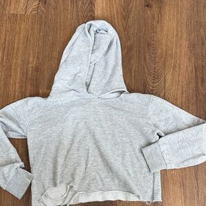 Gray Kids Hoodie
